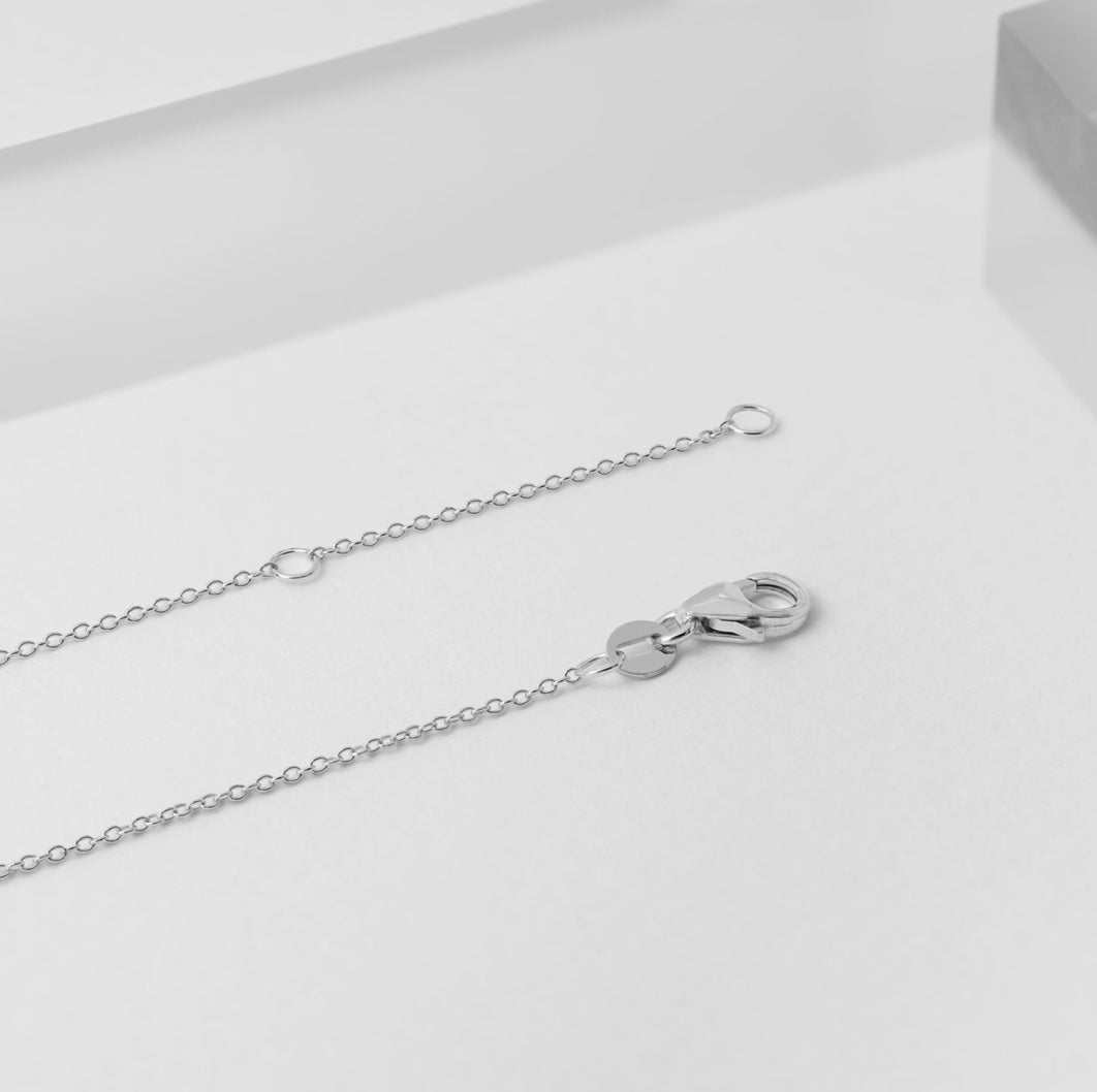 Diamant Kette 585er Gelbgold