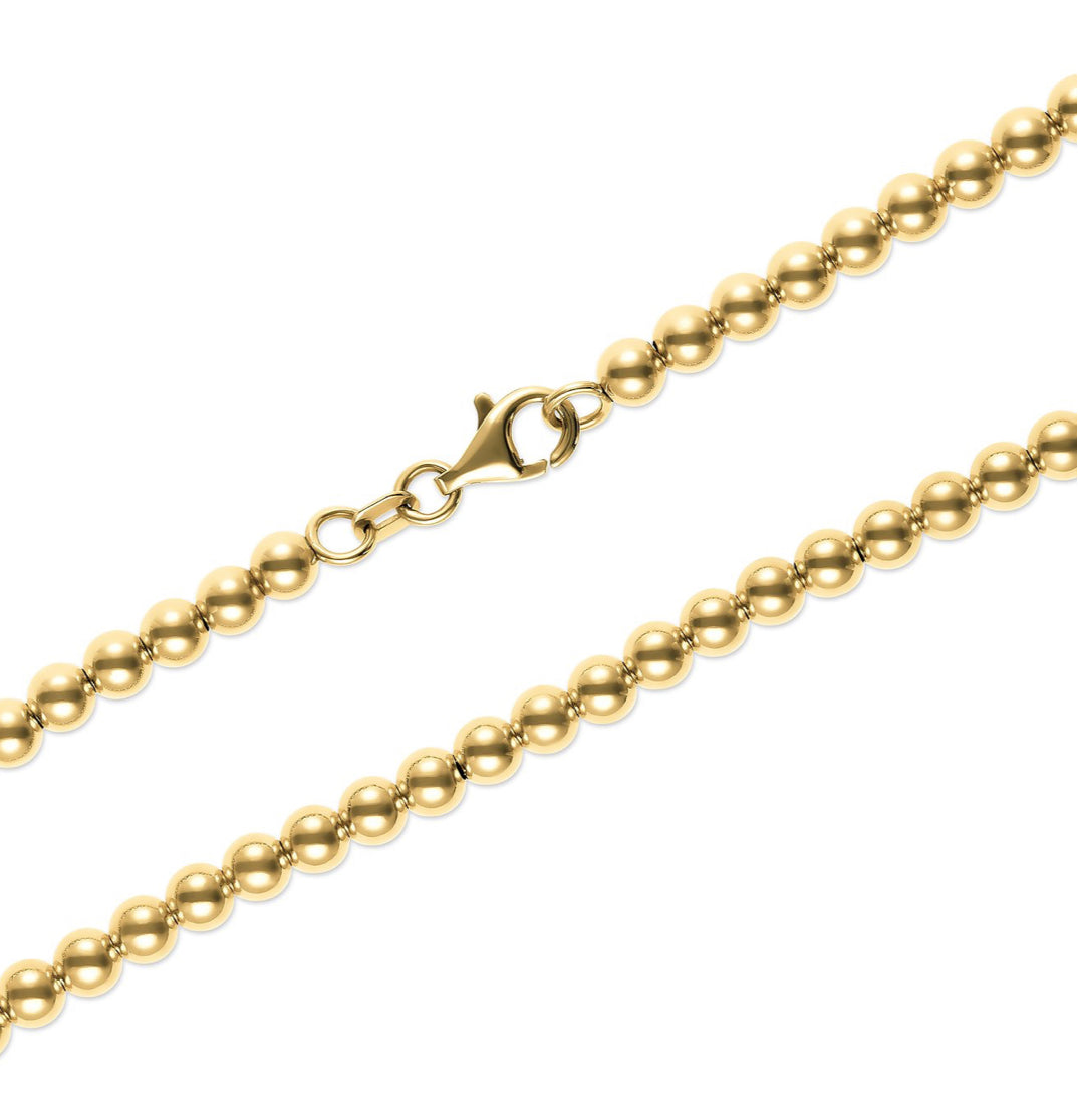 Kugelkette 585er Gelbgold