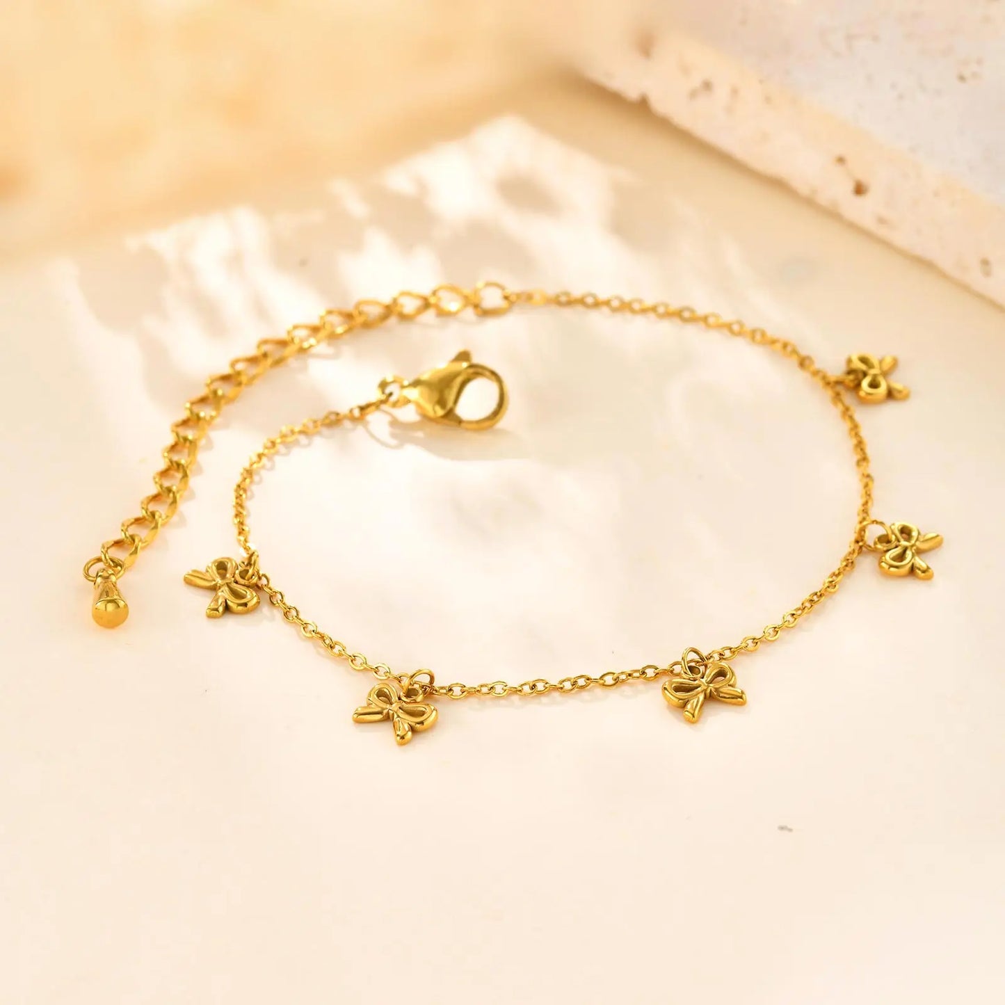 Minimale Schleifen Armband