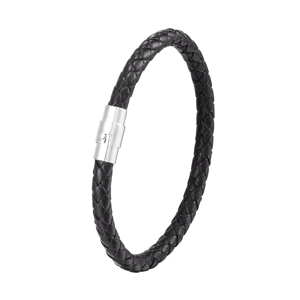 Schlichtes Edelstahl Armband in modernen Look