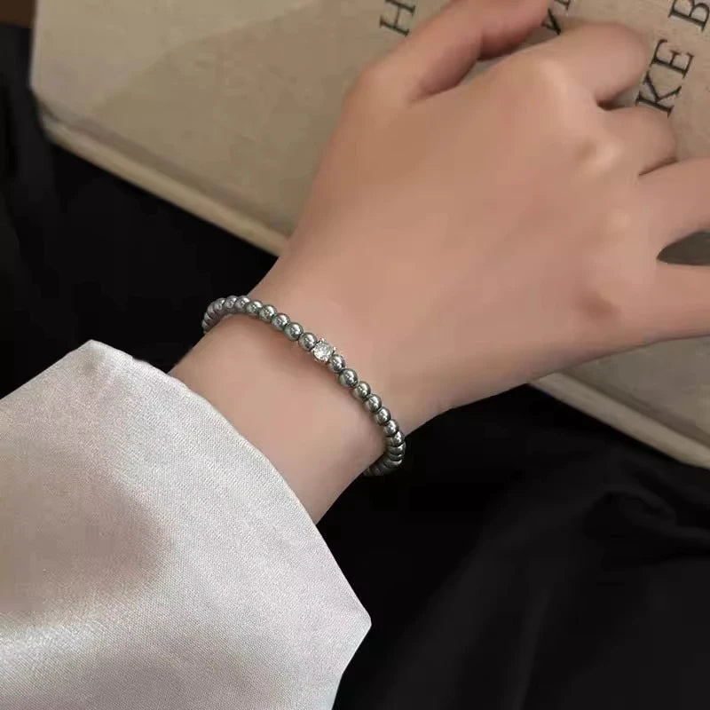 Perlenarmband mir Zirkonia