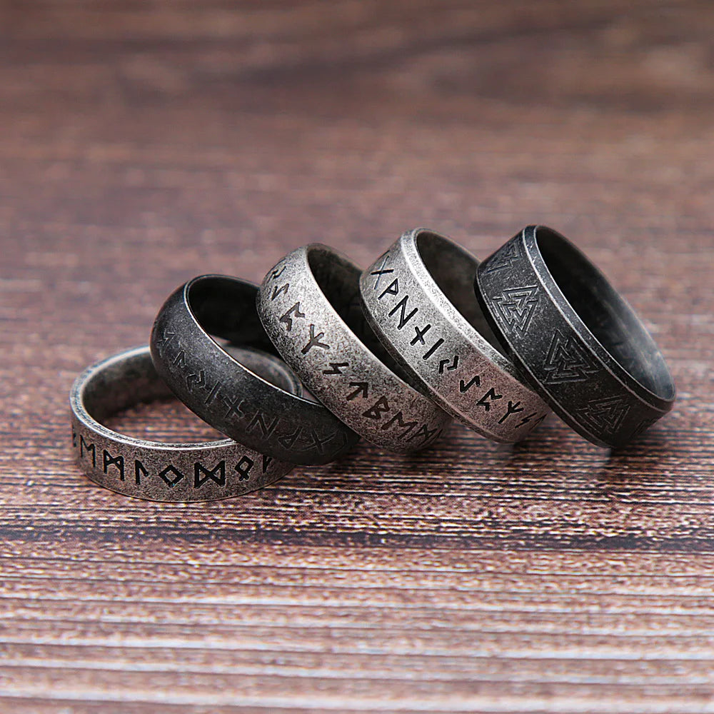 Retro Wikinger Ringe