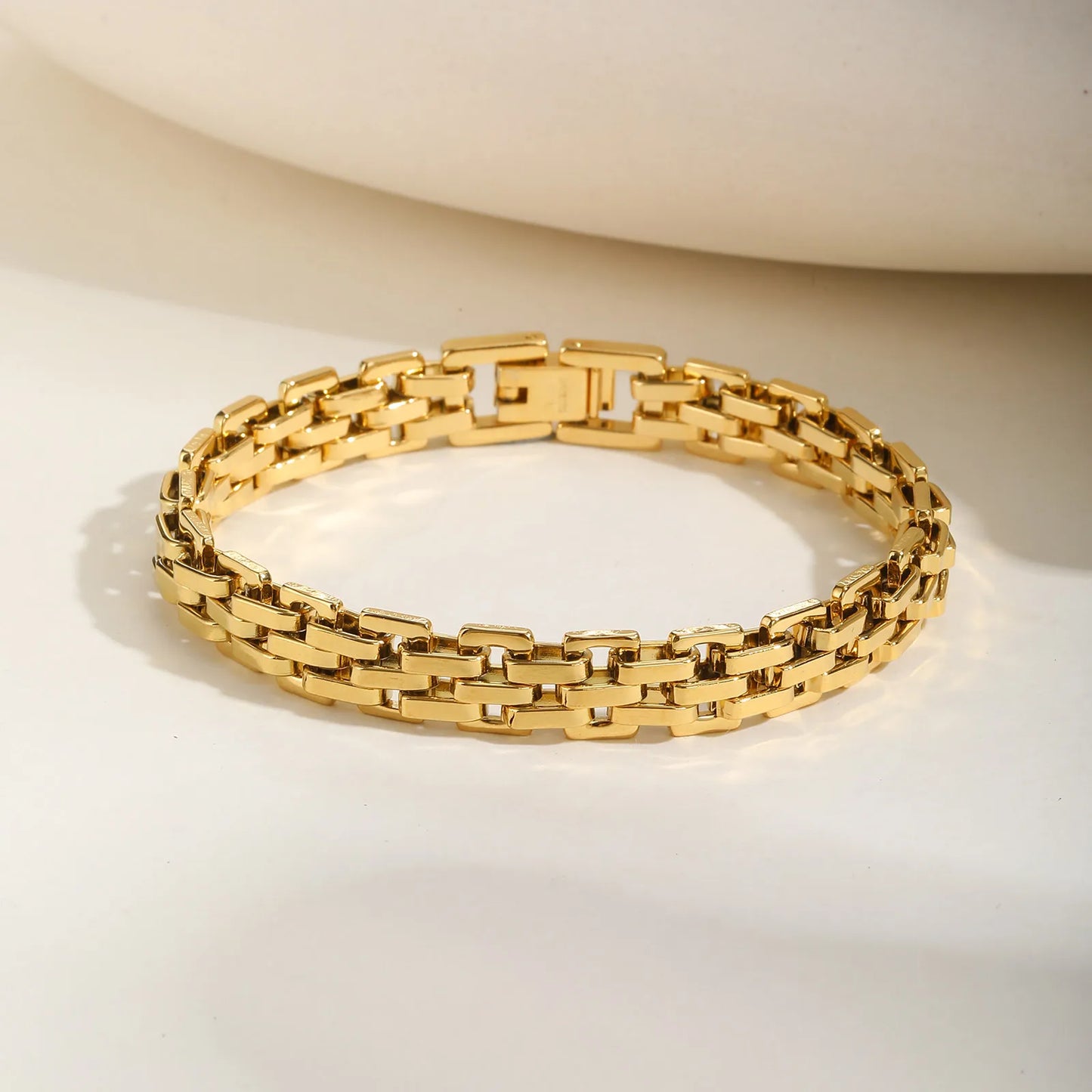 Goldketten Armband
