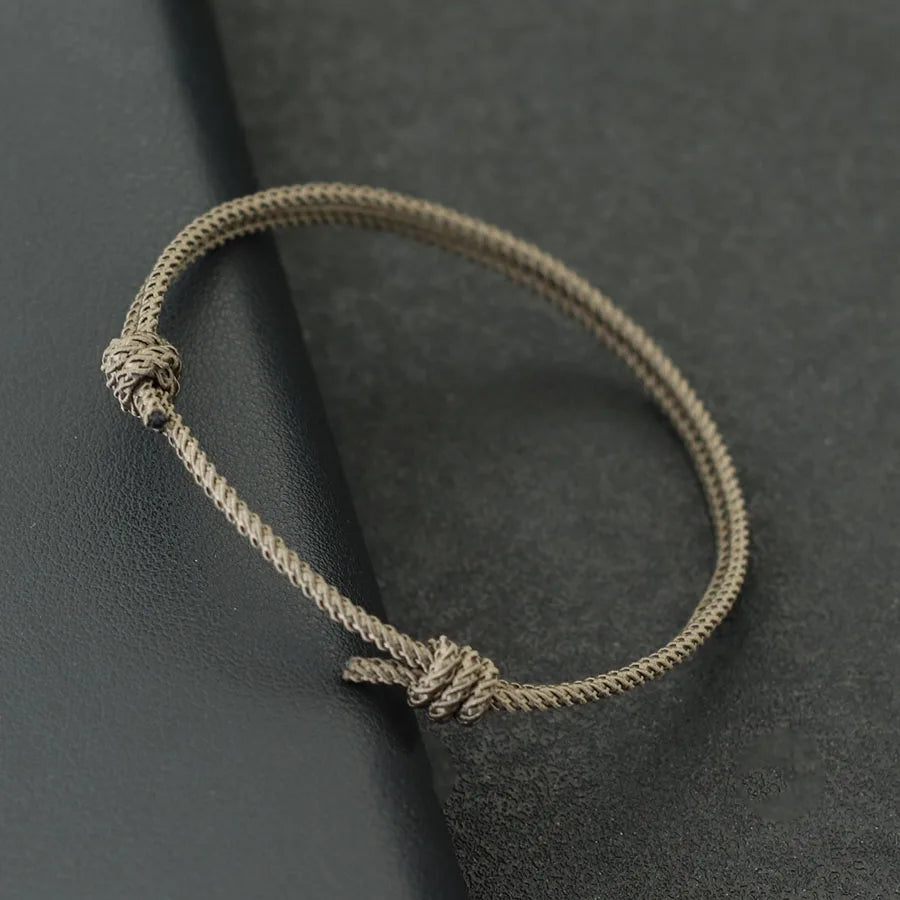 Handgemachtes Seilarmband verstellbar