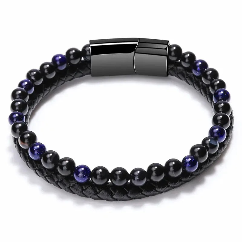 Mattes Armband in Tigeroptik