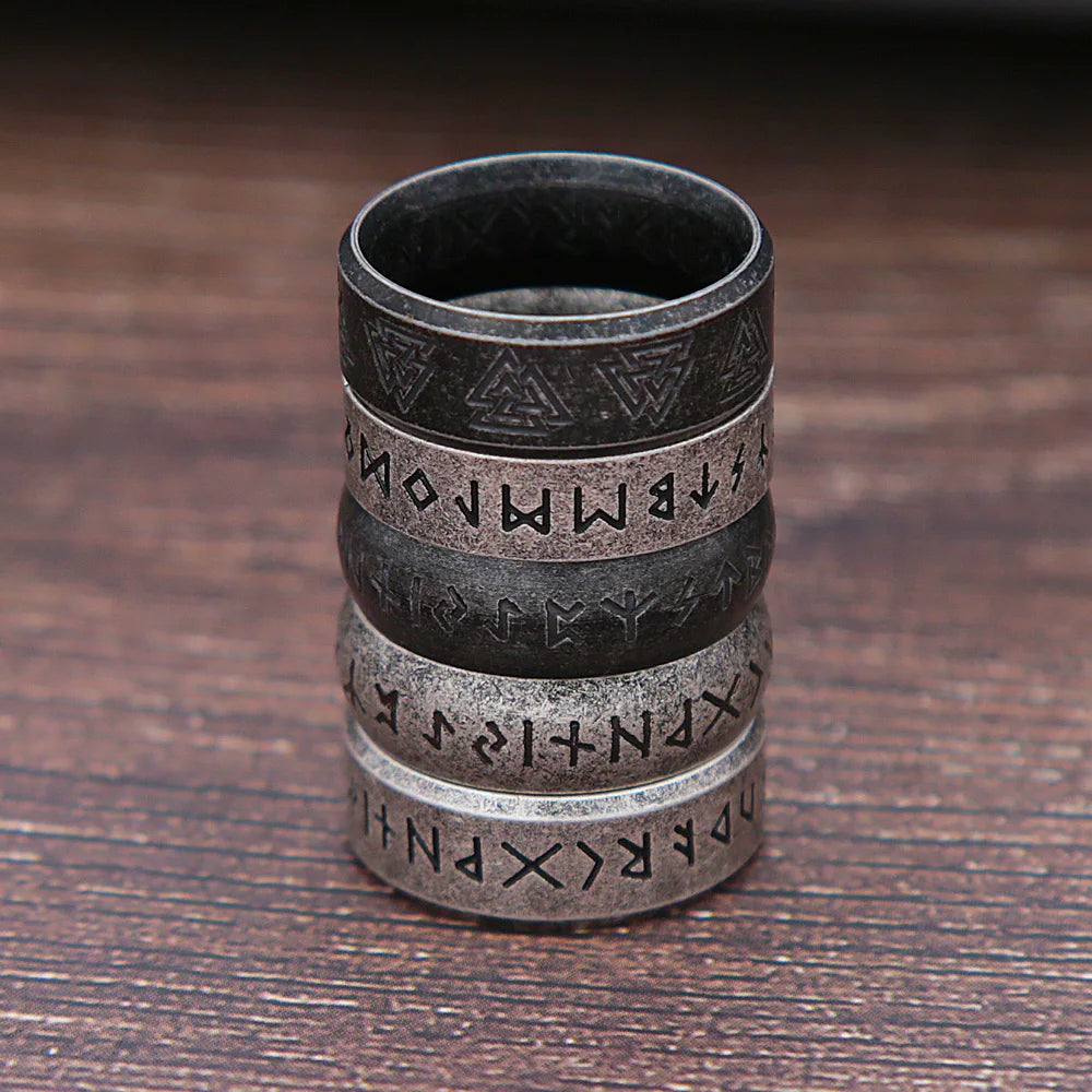 Retro Wikinger Ringe