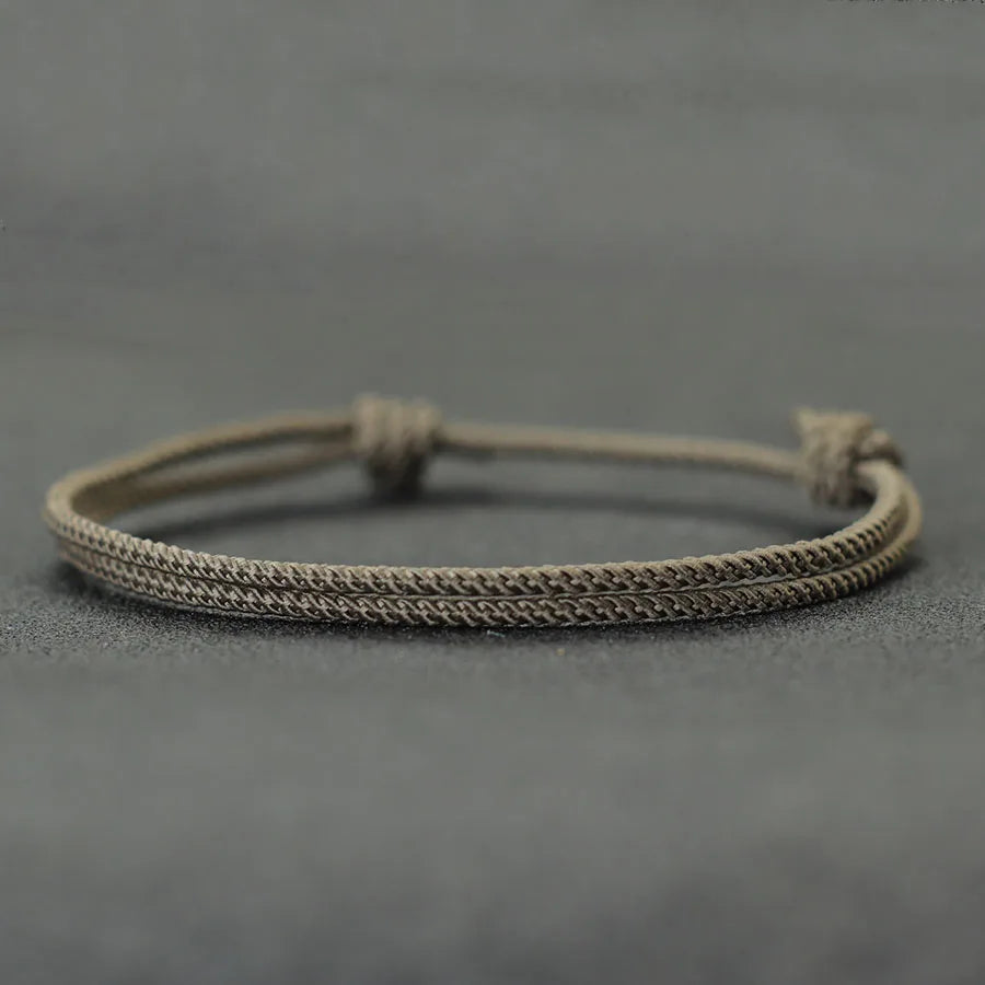 Handgemachtes Seilarmband verstellbar