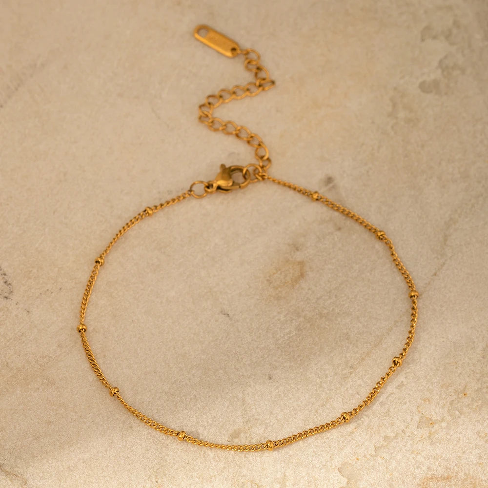 Perlen Fußkette