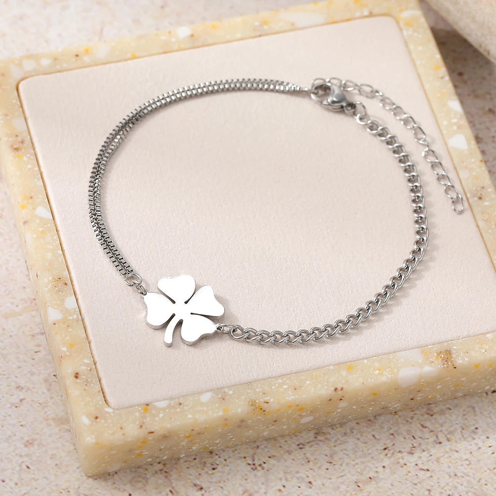 Glücksklee Armband für den Charmanten Look