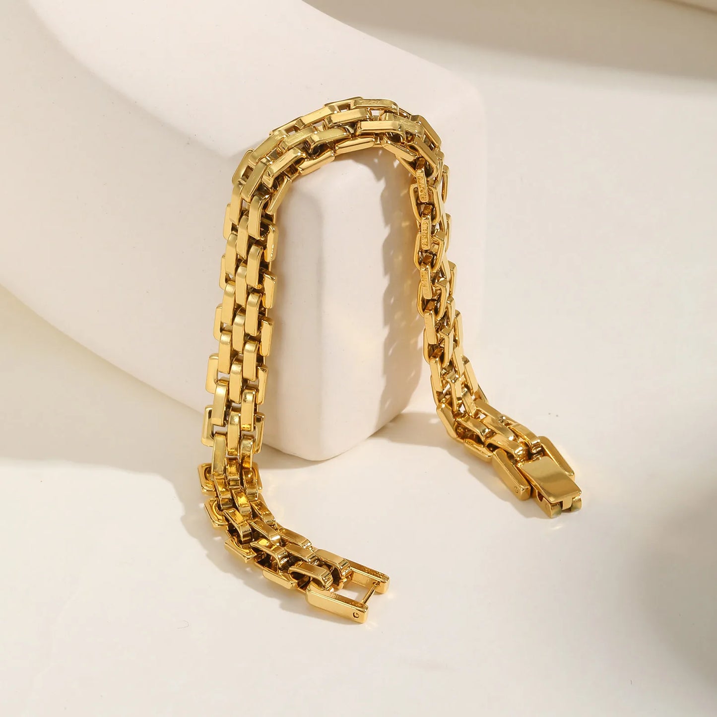Goldketten Armband