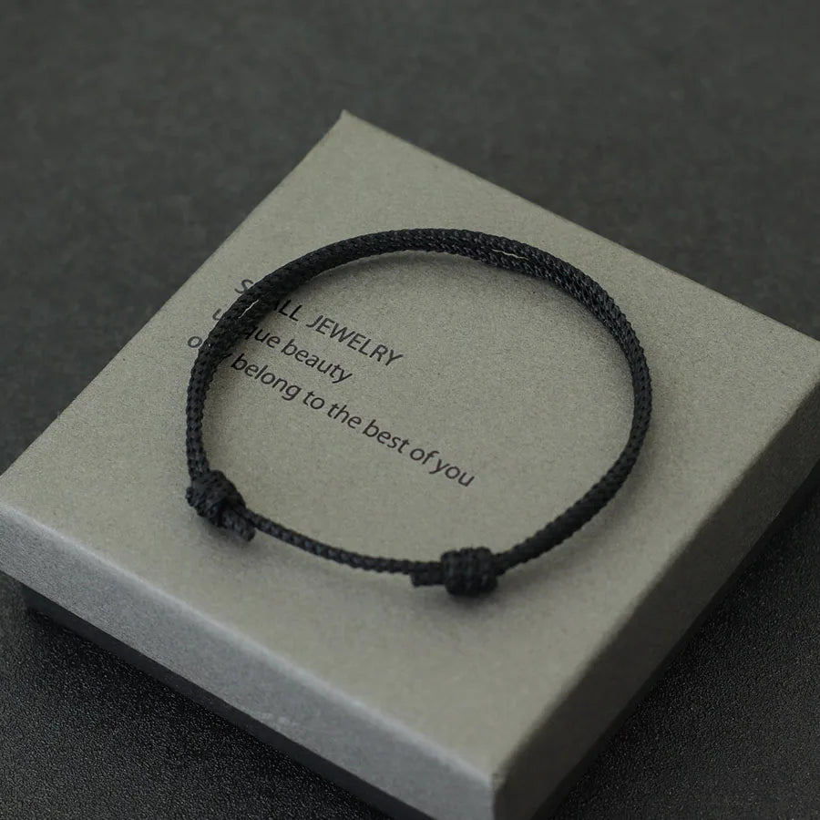 Handgemachtes Seilarmband verstellbar