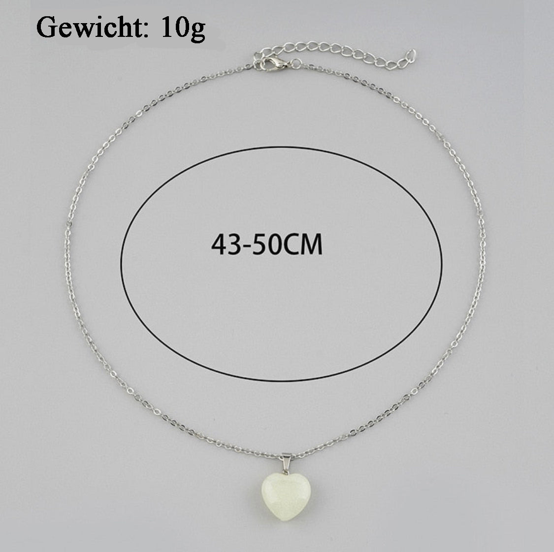 Leuchtende Halskette