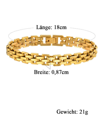 Goldketten Armband