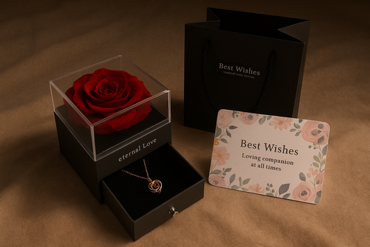 Premium Geschenkbox mit Fach