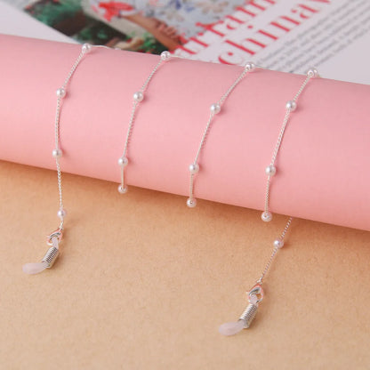 Brillenband mit Perlen