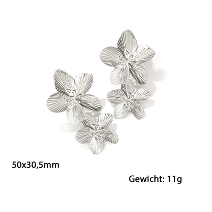 Blumen Ohrring