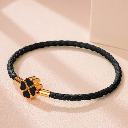 Kleeblatt-Seil Armband