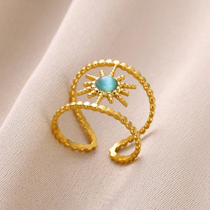 Sonnenopal Ring