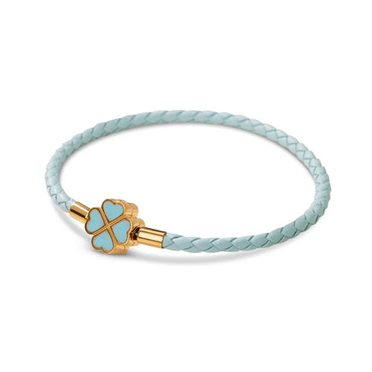 Kleeblatt-Seil Armband