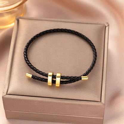 Bunte Retro H-Armbänder in Seiloptik