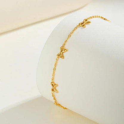 Minimale Schleifen Armband