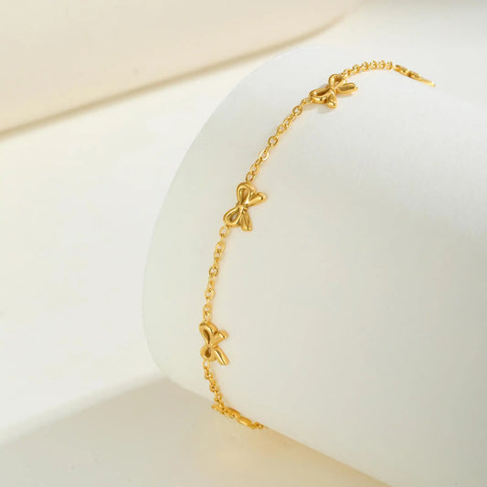 Minimale Schleifen Armband