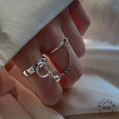 Vielfältige Ringe mit verschiedenen Mustern