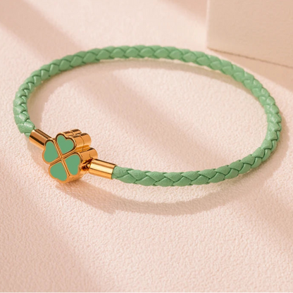 Kleeblatt-Seil Armband