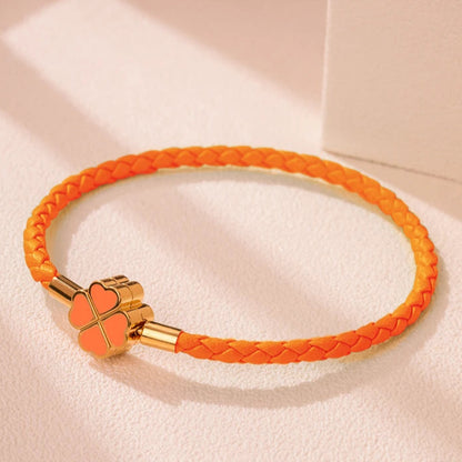 Kleeblatt-Seil Armband