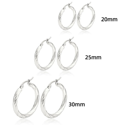 Seiloptik Ohrringe