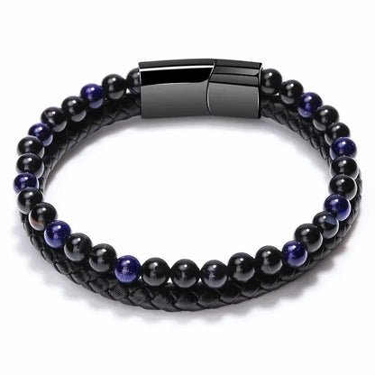 Mattes Armband in Tigeroptik