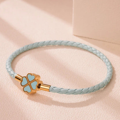 Kleeblatt-Seil Armband