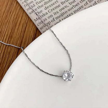 Halskette mit Zirkonia