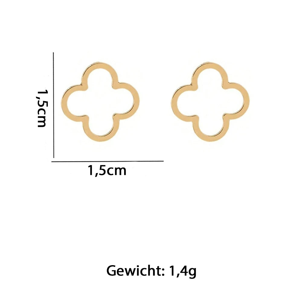 Kleeblatt Ohrring