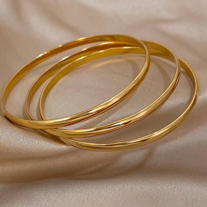 Goldarmband 3er Set
