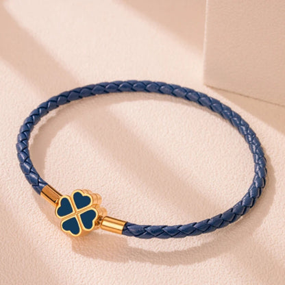 Kleeblatt-Seil Armband