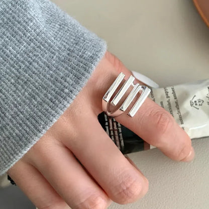 Vielfältige Ringe mit verschiedenen Mustern