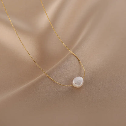 Halskette mit Perle