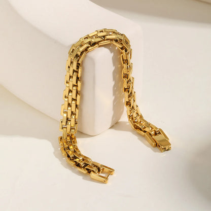 Goldketten Armband