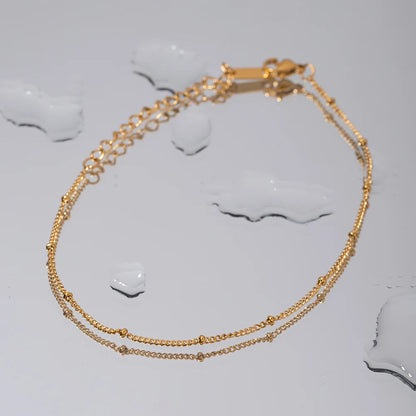 Perlen Fußkette