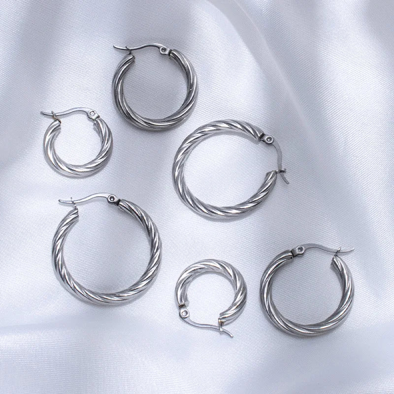 Seiloptik Ohrringe