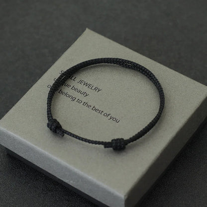 Handgemachtes Seilarmband verstellbar